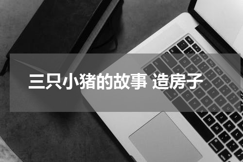 三只小猪的故事 造房子