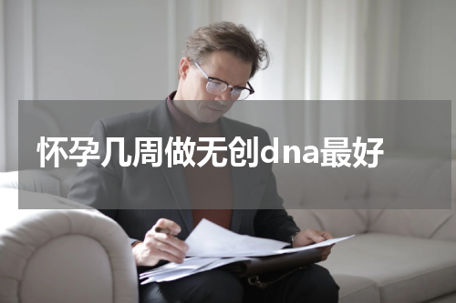 怀孕几周做无创dna最好