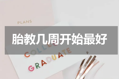 胎教几周开始最好