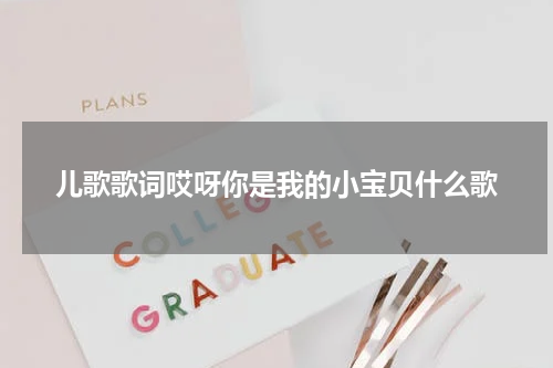 儿歌歌词哎呀你是我的小宝贝什么歌
