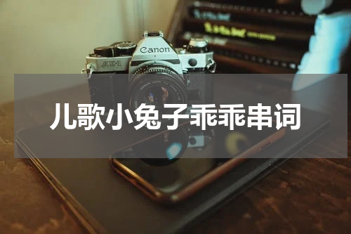 儿歌小兔子乖乖串词