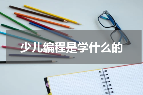 少儿编程是学什么的