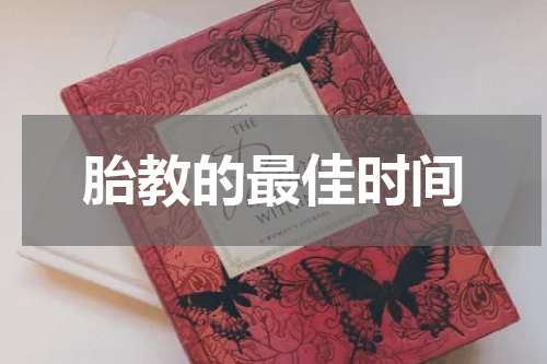 胎教的最佳时间