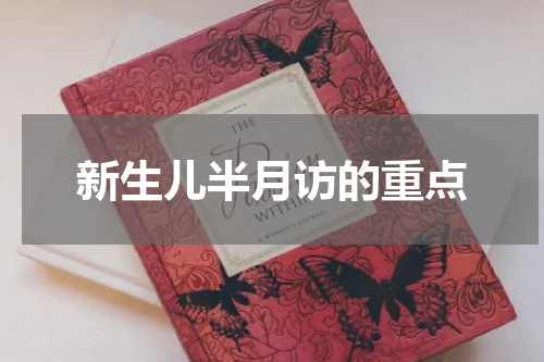 新生儿半月访的重点
