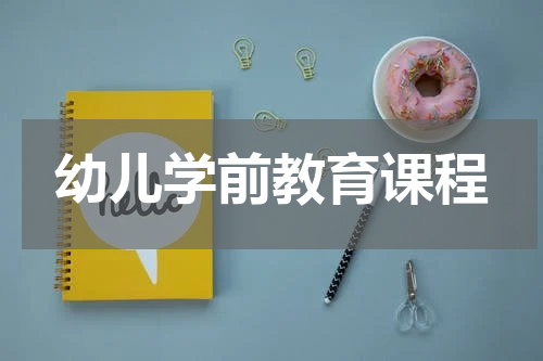 幼儿学前教育课程