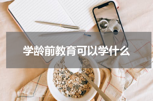 学龄前教育可以学什么