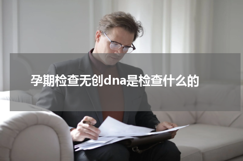 孕期检查无创dna是检查什么的
