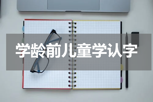 学龄前儿童学认字