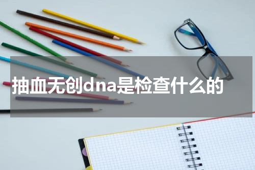 抽血无创dna是检查什么的