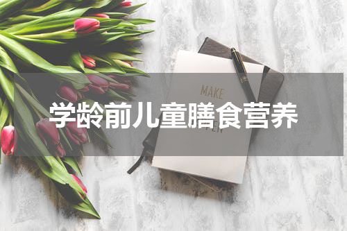 学龄前儿童膳食营养