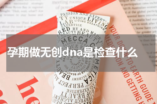 孕期做无创dna是检查什么