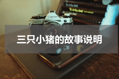 三只小猪的故事说明