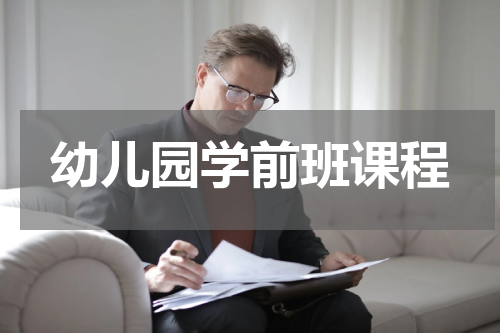 幼儿园学前班课程