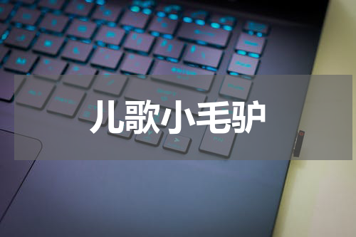 儿歌小毛驴
