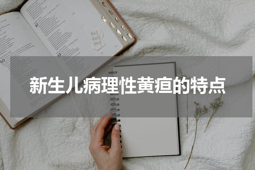 新生儿病理性黄疸的特点