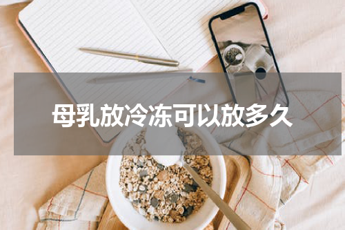 母乳放冷冻可以放多久