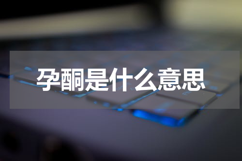 孕酮是什么意思