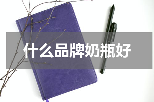 什么品牌奶瓶好
