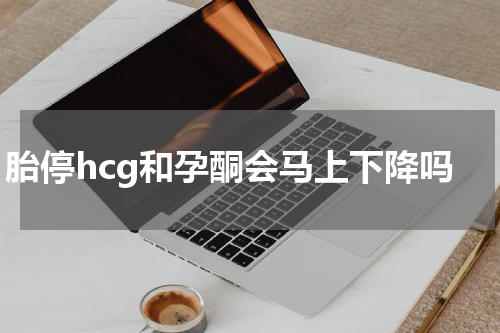 胎停hcg和孕酮会马上下降吗