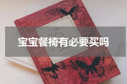宝宝餐椅有必要买吗