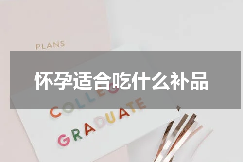 怀孕适合吃什么补品