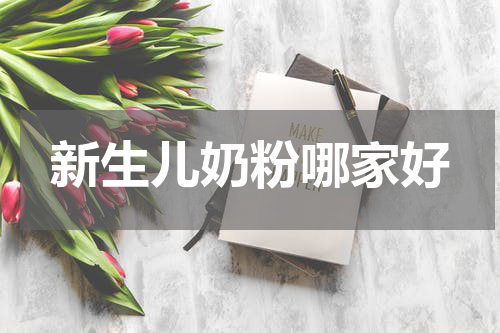 新生儿奶粉哪家好