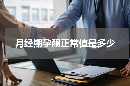 月经期孕酮正常值是多少