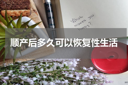 顺产后多久可以恢复性生活