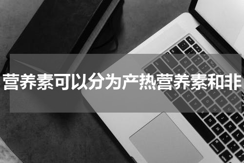 营养素可以分为产热营养素和非