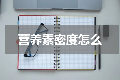 营养素密度怎么
