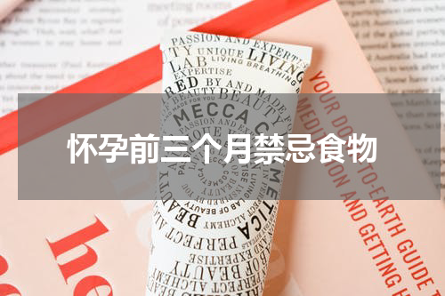 怀孕前三个月禁忌食物