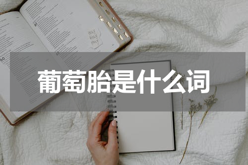 葡萄胎是什么词
