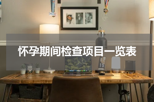 怀孕期间检查项目一览表