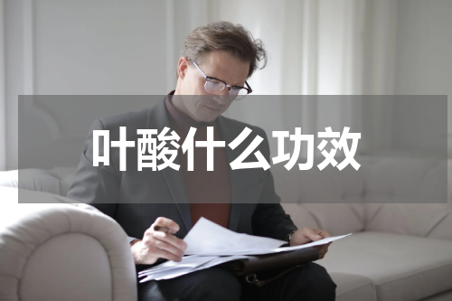 叶酸什么功效
