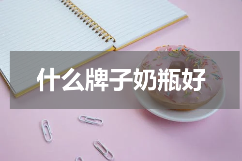 什么牌子奶瓶好