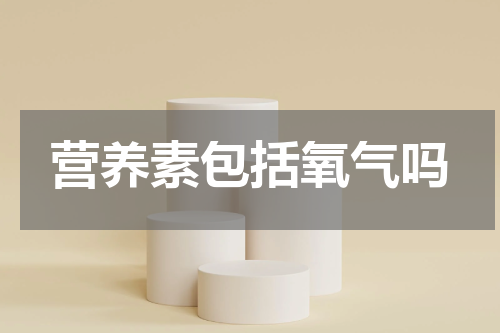 营养素包括氧气吗