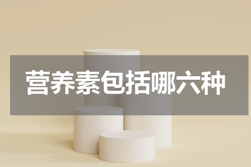 营养素包括哪六种