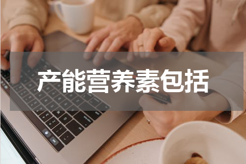 产能营养素包括