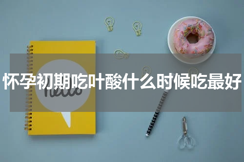 怀孕初期吃叶酸什么时候吃最好