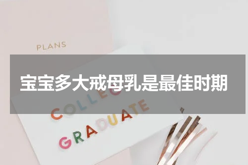 宝宝多大戒母乳是最佳时期