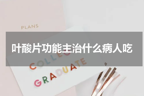 叶酸片功能主治什么病人吃