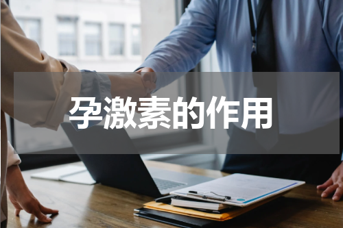 孕激素的作用