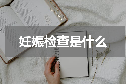 妊娠检查是什么