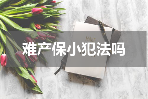 难产保小犯法吗
