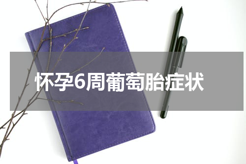 怀孕6周葡萄胎症状