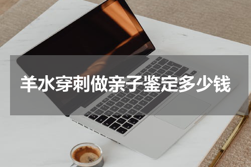 羊水穿刺做亲子鉴定多少钱