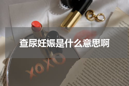 查尿妊娠是什么意思啊