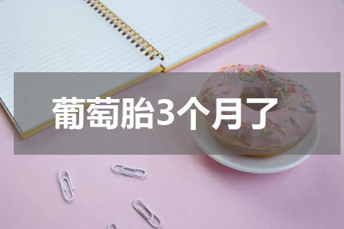 葡萄胎3个月了