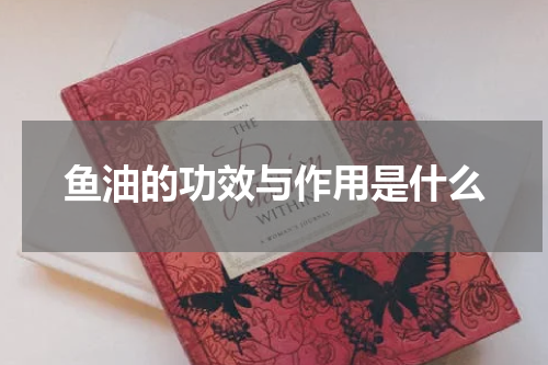 鱼油的功效与作用是什么