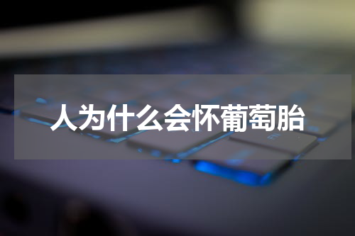 人为什么会怀葡萄胎